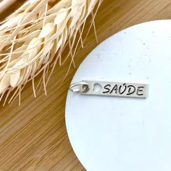 Pingente Saúde Prata 925 - 10121041 - Roanne Jóias