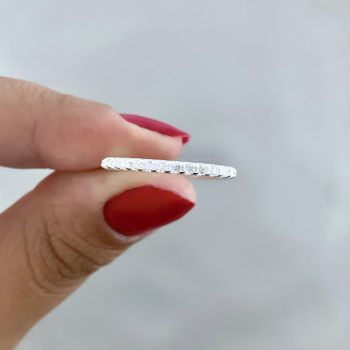 Aparador com Zirconia Prata 925 - 1011831335 - Roanne Jóias