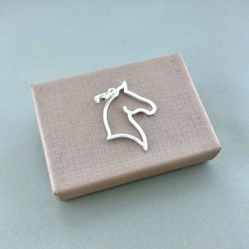 Pingente Cavalo Vazado Prata 925 - 1011831744 - Roanne Jóias
