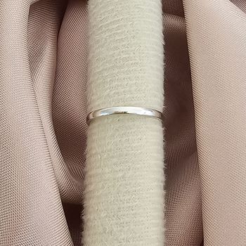 Aliança 2mm Lisa Prata 925 - 1011832583 - Roanne Jóias