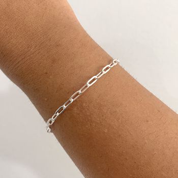 Pulseira Elos Prata 925 - 1234568028 - Roanne Jóias