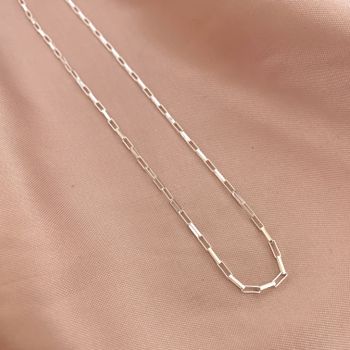 Corrente Masculina Veneziana Alongada Prata 925 - ... - Roanne Jóias