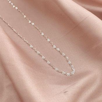 Corrente Coraçao Love Prata 925 - 1234568047 - Roanne Jóias