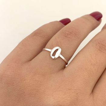 Anel Prata Legitima 925 Buzios - 1234568340 - Roanne Jóias