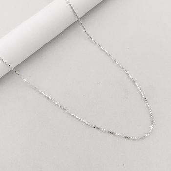 Corrente Prata Legítima 925 Veneziana V15 60cm 2,1... - Roanne Jóias