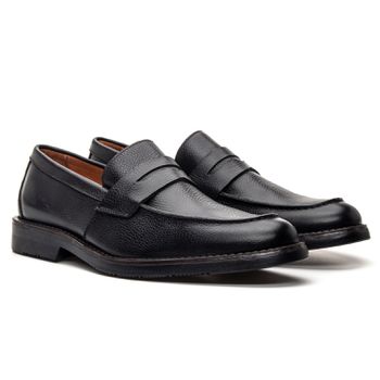 Mocassim Masculino Pequim Floater Preto Samello - SAMELLO