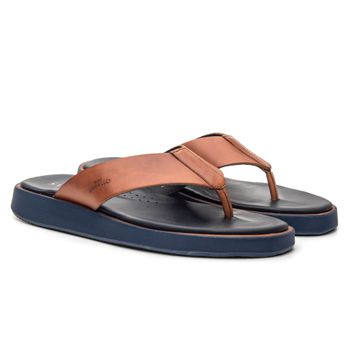 Sandália Masculina Macaé Absolut Caramelo Samello - SAMELLO