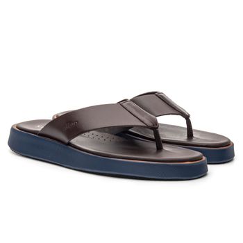 Sandália Masculina Macaé Absolut Café Samello - SAMELLO