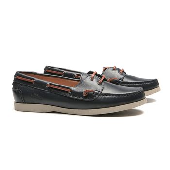 DECKSHOES FEMININO ASCOLI BOLONHA MARINHO - SAMELLO