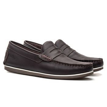Mocassim Masculino York Floater Café Samello - SAMELLO