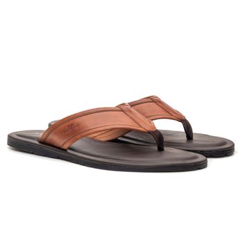 Sandália Masculina Vollare Absolut Caramelo Samello - SAMELLO