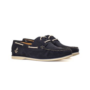 Deckshoes Masculino Phoenix Camurça N.Navy Blue Samello - SAMELLO