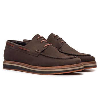 Casual Masculino Ilheus Chamois Grafite Samello - SAMELLO