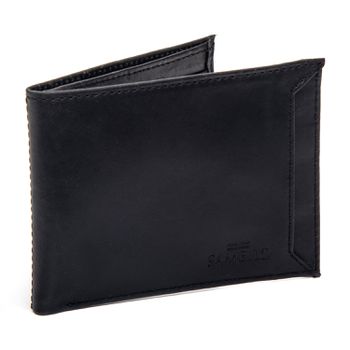 Carteira Masculina Naturalle Preto Samello - SAMELLO
