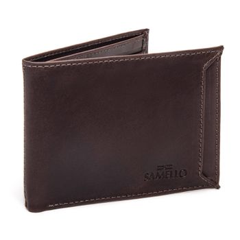 Carteira Masculina Naturalle Café Samello - SAMELLO