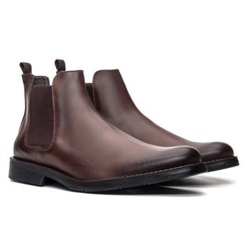 Botina Casual Masculino Tamar NP Romana Mahogany Samello - SAMELLO
