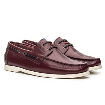 Deckshoes Masculino Burle Absolut Conhaque Samello - SAMELLO