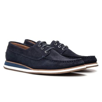 Deckshoes Masculino Cooper Camurça Midnigth Samello - SAMELLO