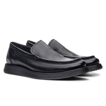Casual Masculino Neo Confort Batido Preto Samello - SAMELLO