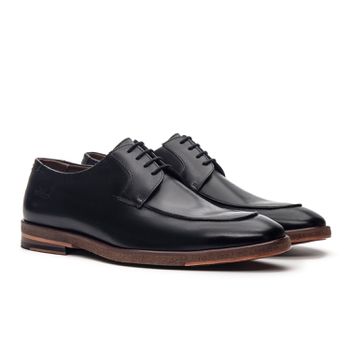 Clássico Sola Couro Milei Naturalle Preto Samello - SAMELLO