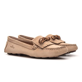 Drive Feminino Summer Nobuck Neblina Samello - SAMELLO