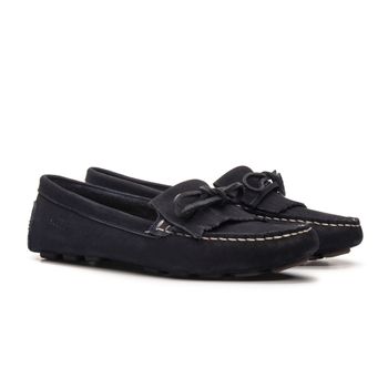 Drive Feminino Summer Nobuck Marinho Samello - SAMELLO