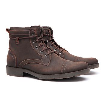 Bota Casual Masculina Kangche Café Samello - SAMELLO