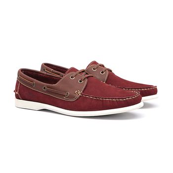 Deckshoes Masculino Gran Vinho & Chocolate Samello - SAMELLO