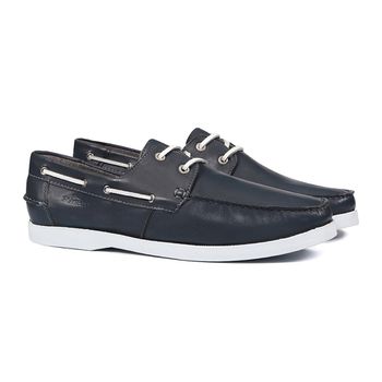 Deckshoes Masculino Lace Marinho - 44 Ao 48 - Samello - SAMELLO