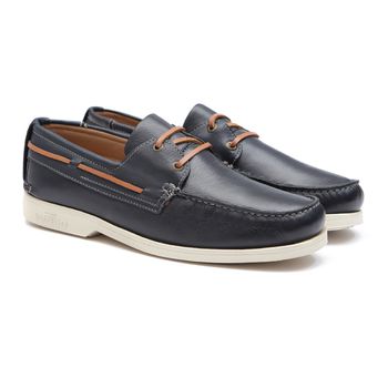 Deckshoes Masculino Soft Santorim Marinho Samello - SAMELLO