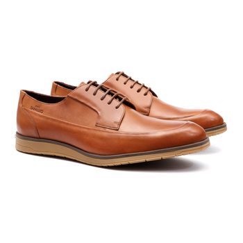 Derby Casual Masculino Clio Vintage Papaya Samello - SAMELLO