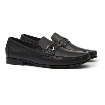 Mocassim Loafer Masculino Altima Preto Samello - SAMELLO