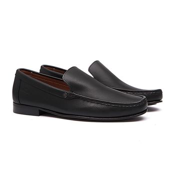 Mocassim Loafer Social Masculino Astra Preto Samello - SAMELLO