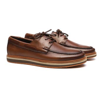 Sapato Casual Masculino Ilheus Ferrugem Samello - SAMELLO