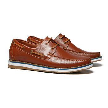 Deckshoes Masculino Tony Floater Havana Samello - SAMELLO