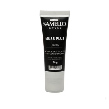 Muss Plus Preto Para Calçados De Couro Samello - SAMELLO