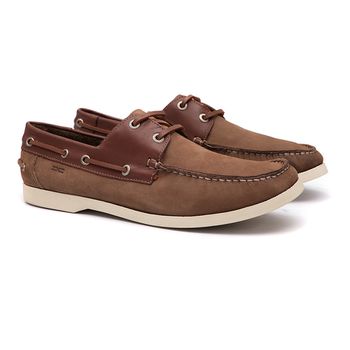 Deckshoes Masculino Kanoê Cimento & Café Ii Samello - SAMELLO