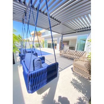 Balanço Meliá em tricô náutico - SANTAMARIA DESIGN E MOVELARIA
