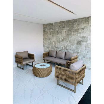Mesa de centro Meliá com champanheira - SANTAMARIA DESIGN E MOVELARIA