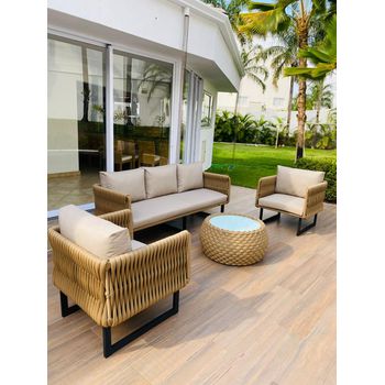 Mesa de centro Meliá tampo de vidro - SANTAMARIA DESIGN E MOVELARIA