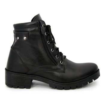 Coturno Feminino Tratorado Preto Zara - Sarah Machado Shoes