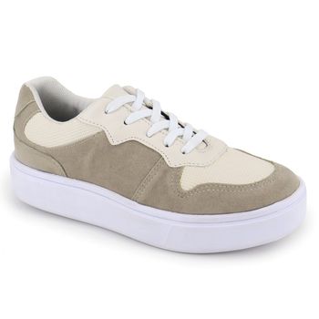 Tênis Feminino Cinza Alice - Sarah Machado Shoes
