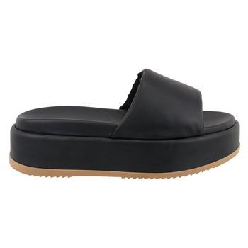 Sandália Tamanco Plataforma Preto Babi - Sarah Machado Shoes