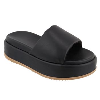 Sandália Tamanco Plataforma Preto Babi - Sarah Machado Shoes