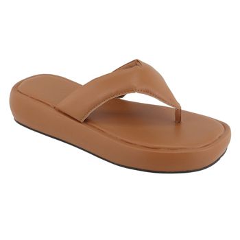 Sandália Papete Tamanco Caramelo Helena - Sarah Machado Shoes