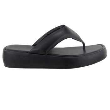 Sandália Papete Tamanco Preto Laura Helena - Sarah Machado Shoes