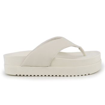 Sandalia Chinelo Papete Feminina Asa Delta Flat Pl... - Sarah Machado Shoes