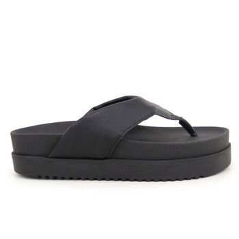 Sandalia Chinelo Papete Feminina Asa Delta Flat Pl... - Sarah Machado Shoes