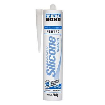 SILICONE 280GR BRANCO TEK BOND