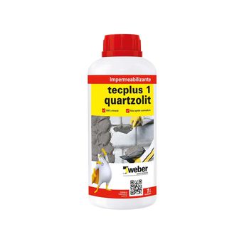 IMPERMEABILIZANTE TEC PLUS 1 1LT QUARTZOLIT